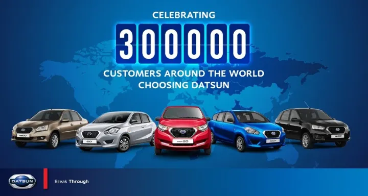 Datsun продал 300 000 автомобилей